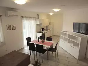 Apartment 2 — terrace and pool